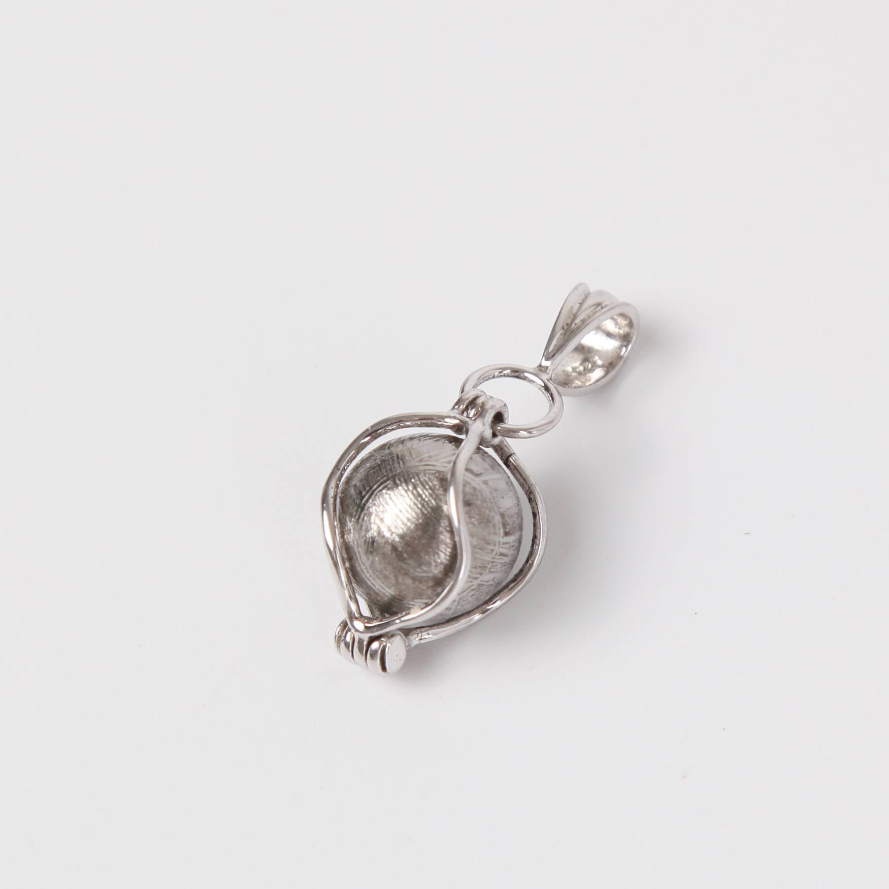 Iron Nickle Meteorite Pendant with Sterling Silver Circle