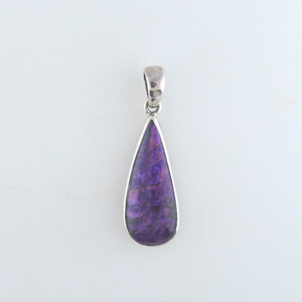 Suglite Pendant with Sterling Silver