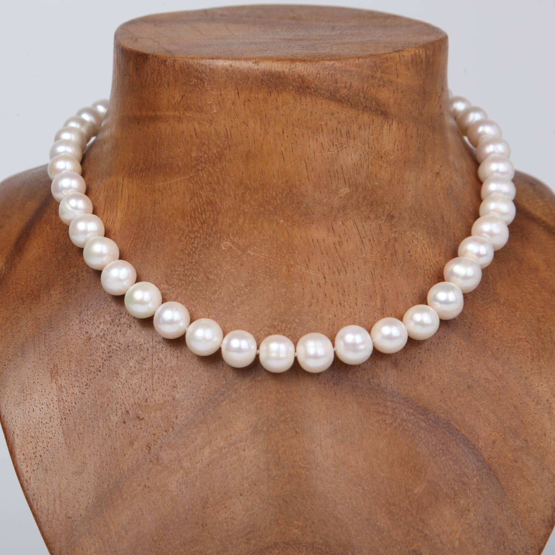 Fresh Water Pearl Necklace with Sterling Silver