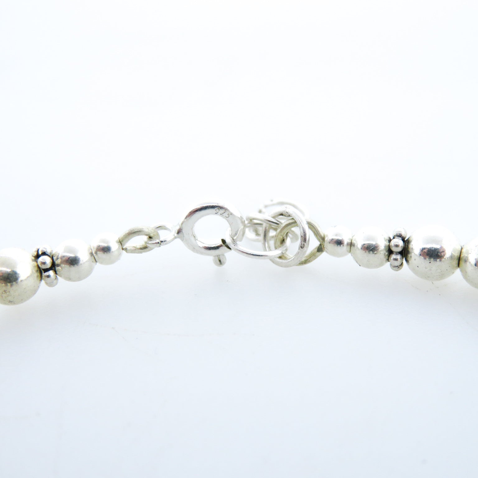 Fresh Water Pearl Bracelet with Mother of Pearl and Sterling Silver