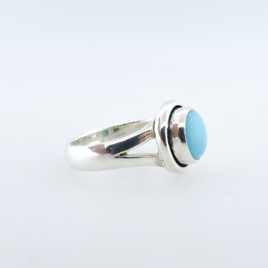 Sterling Silver Ring with Amazonite