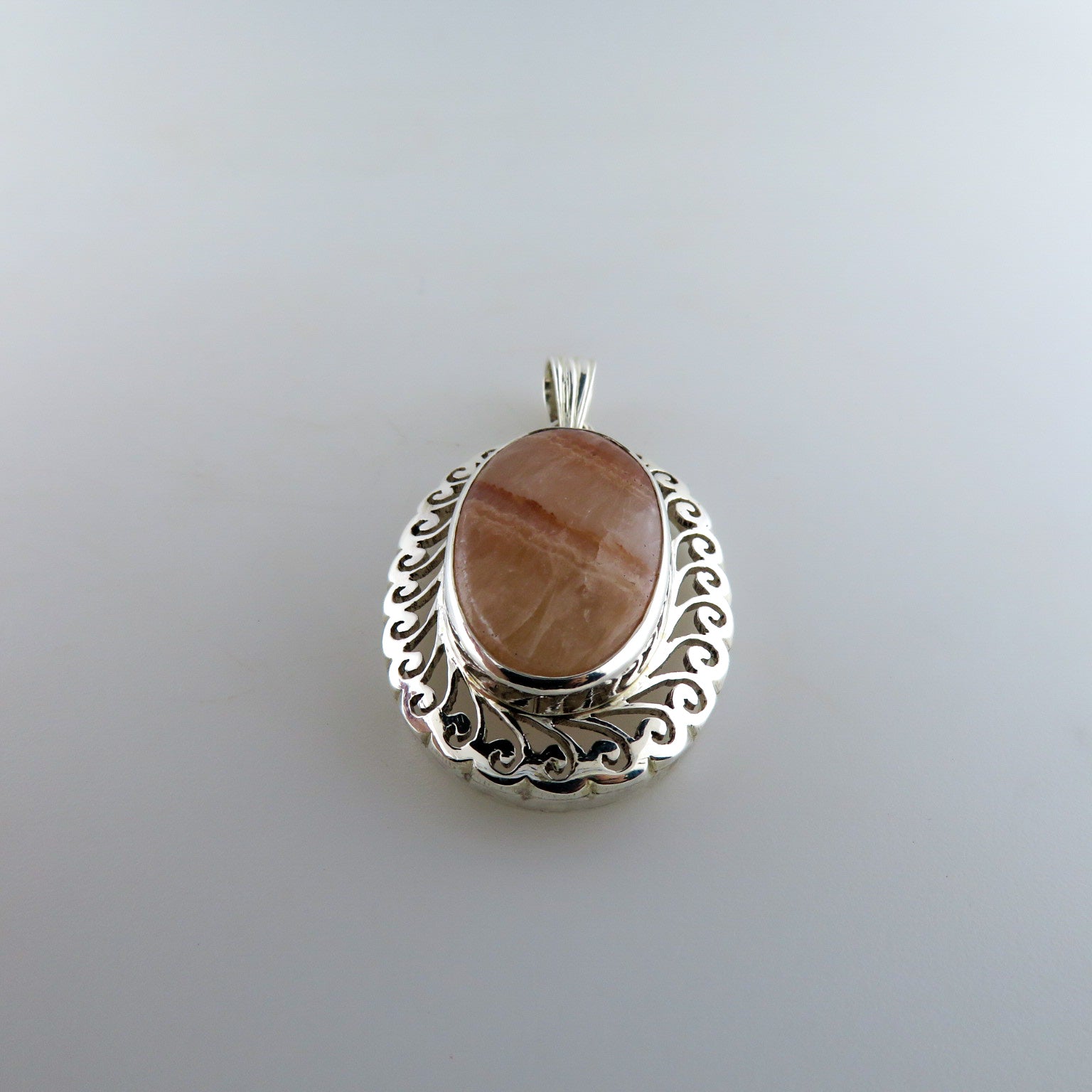Aventurine Pendant with Sterling Silver