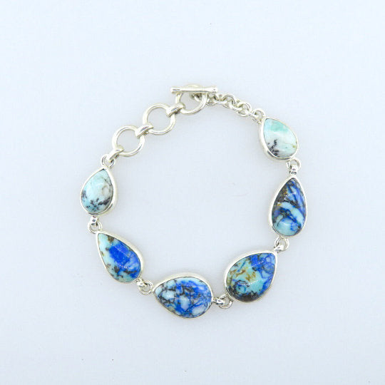 K2 Azurite Crystal Stretch Bracelet – Say Anything... Jewelry by Stephanie  Wilde